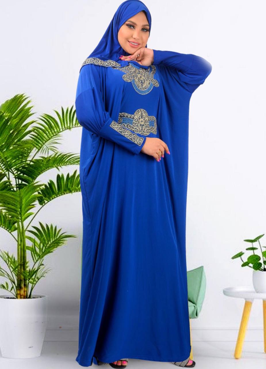 M S Y اسدال محجبات ازرق 8004 من