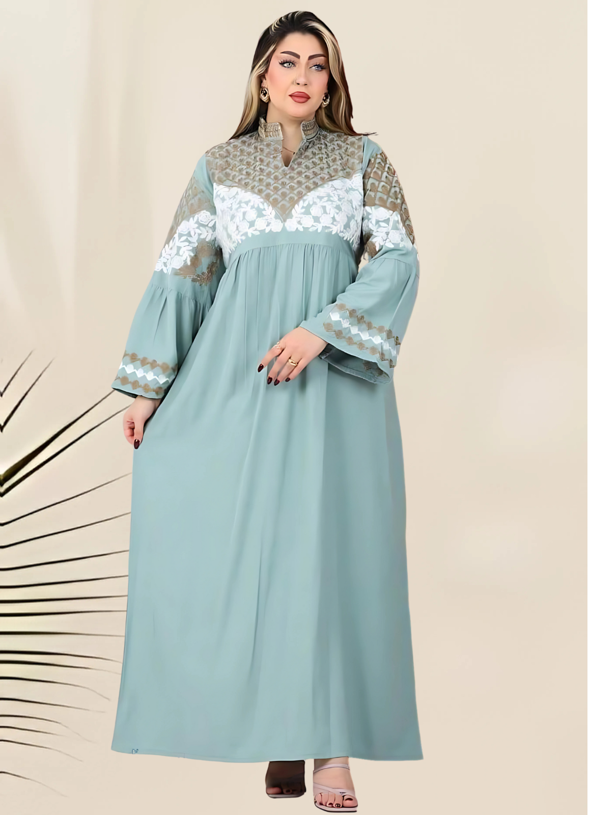 A1013 عبايه استقبال قطن كود