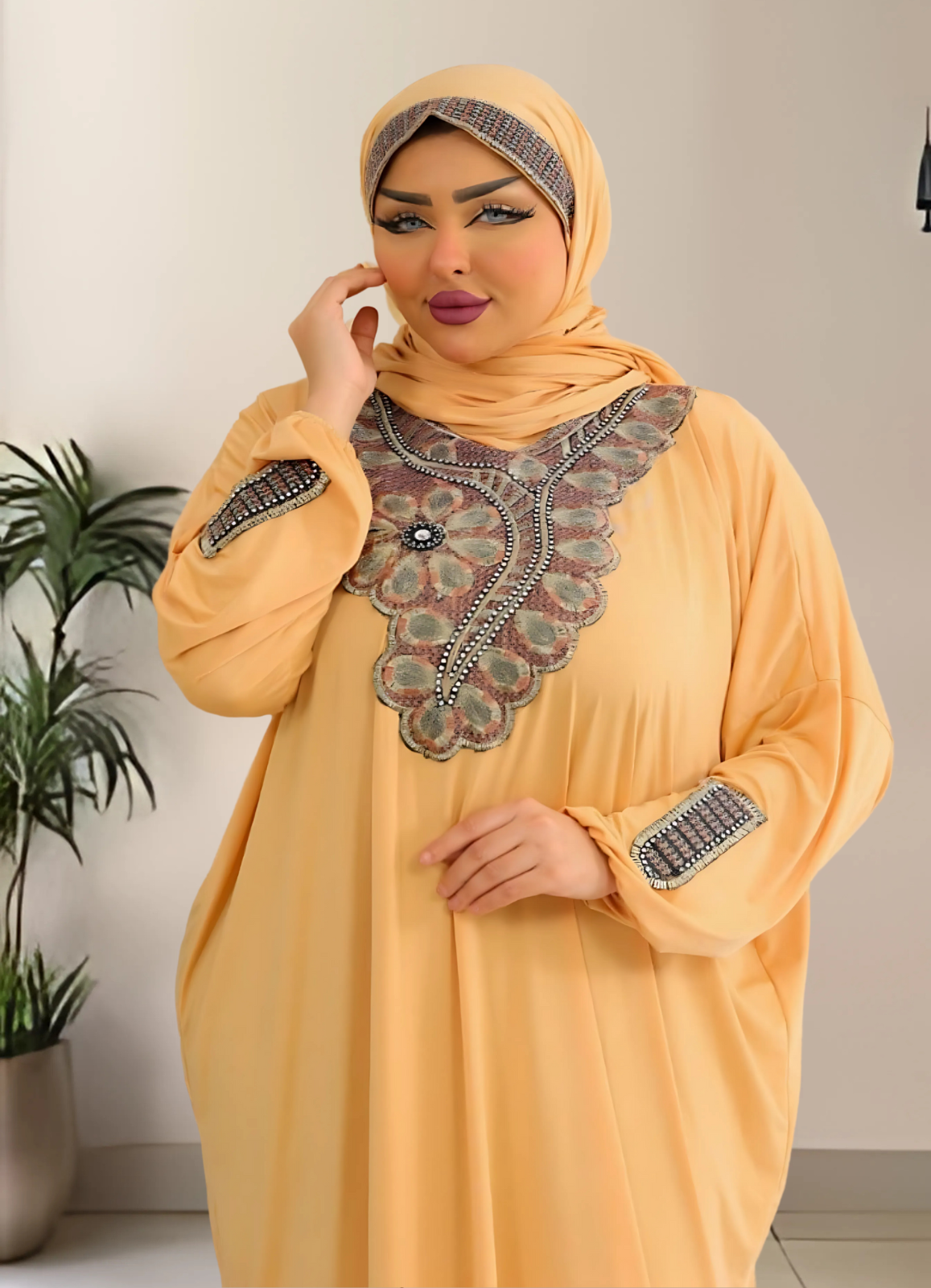 MISK اسدال قطن شعيرات مشجر كود 80106 من