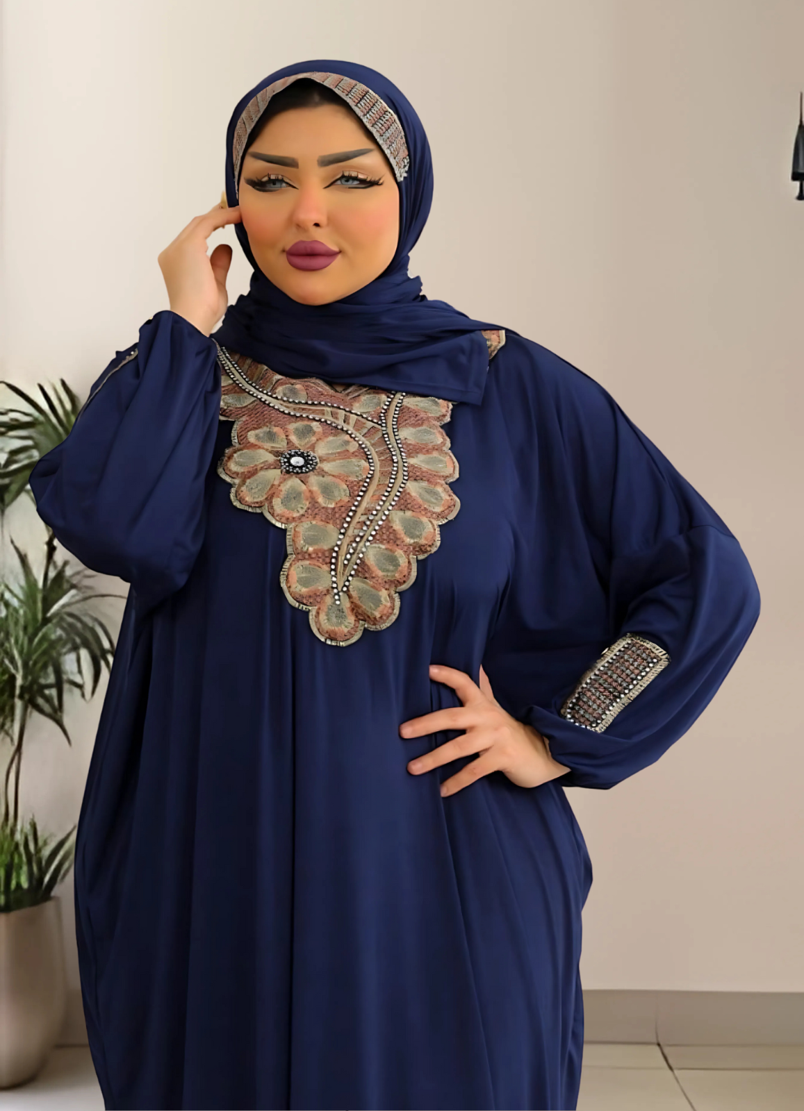 MISK اسدال قطن شعيرات مشجر كود 80106 من