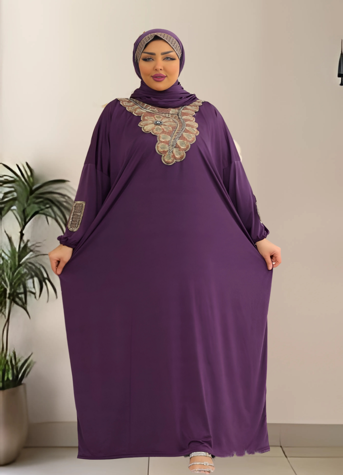MISK اسدال قطن شعيرات مشجر كود 80106 من