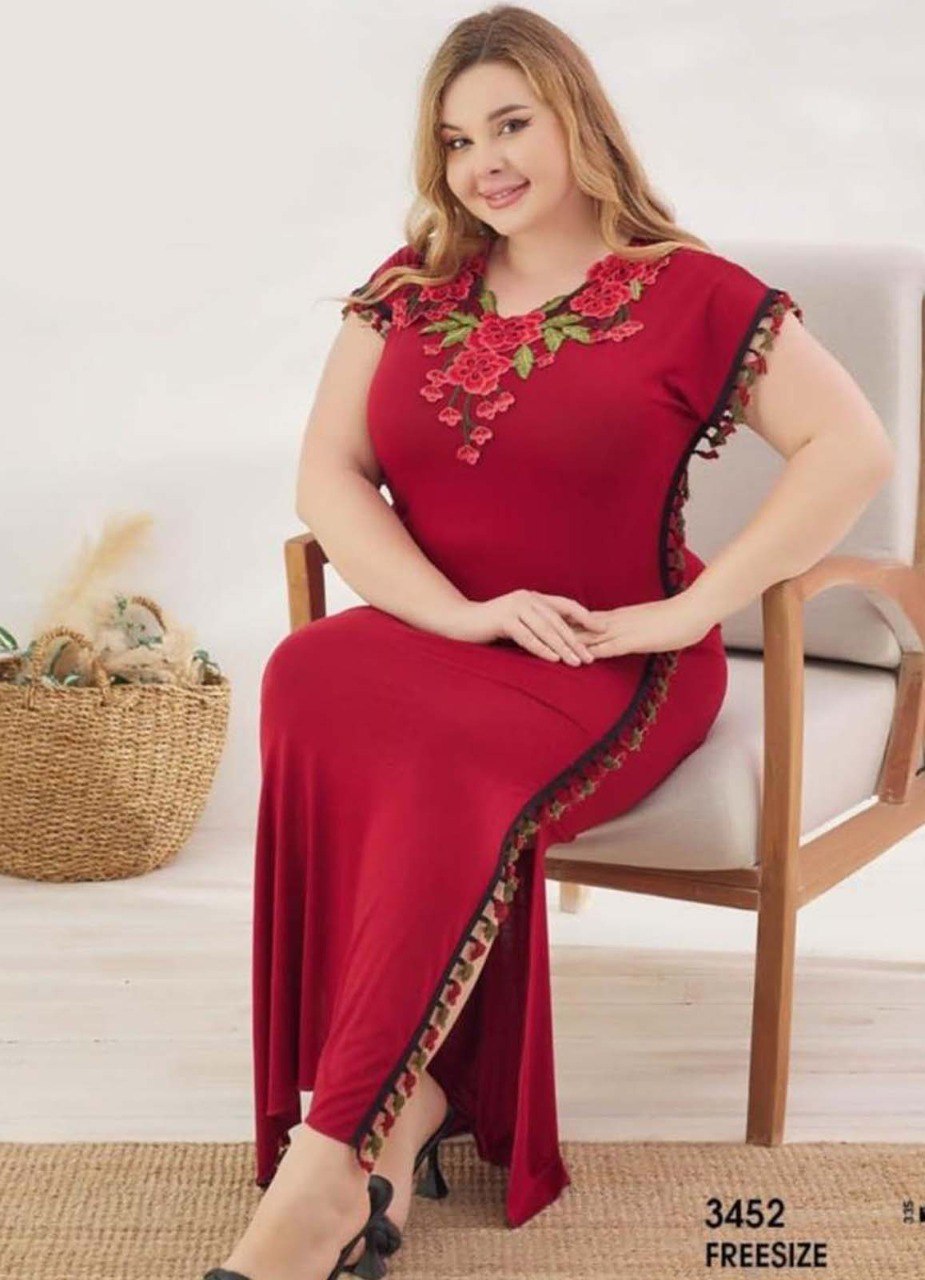 of عبايه منزلي فري سايز تركي صيفي 3414 من لبسي