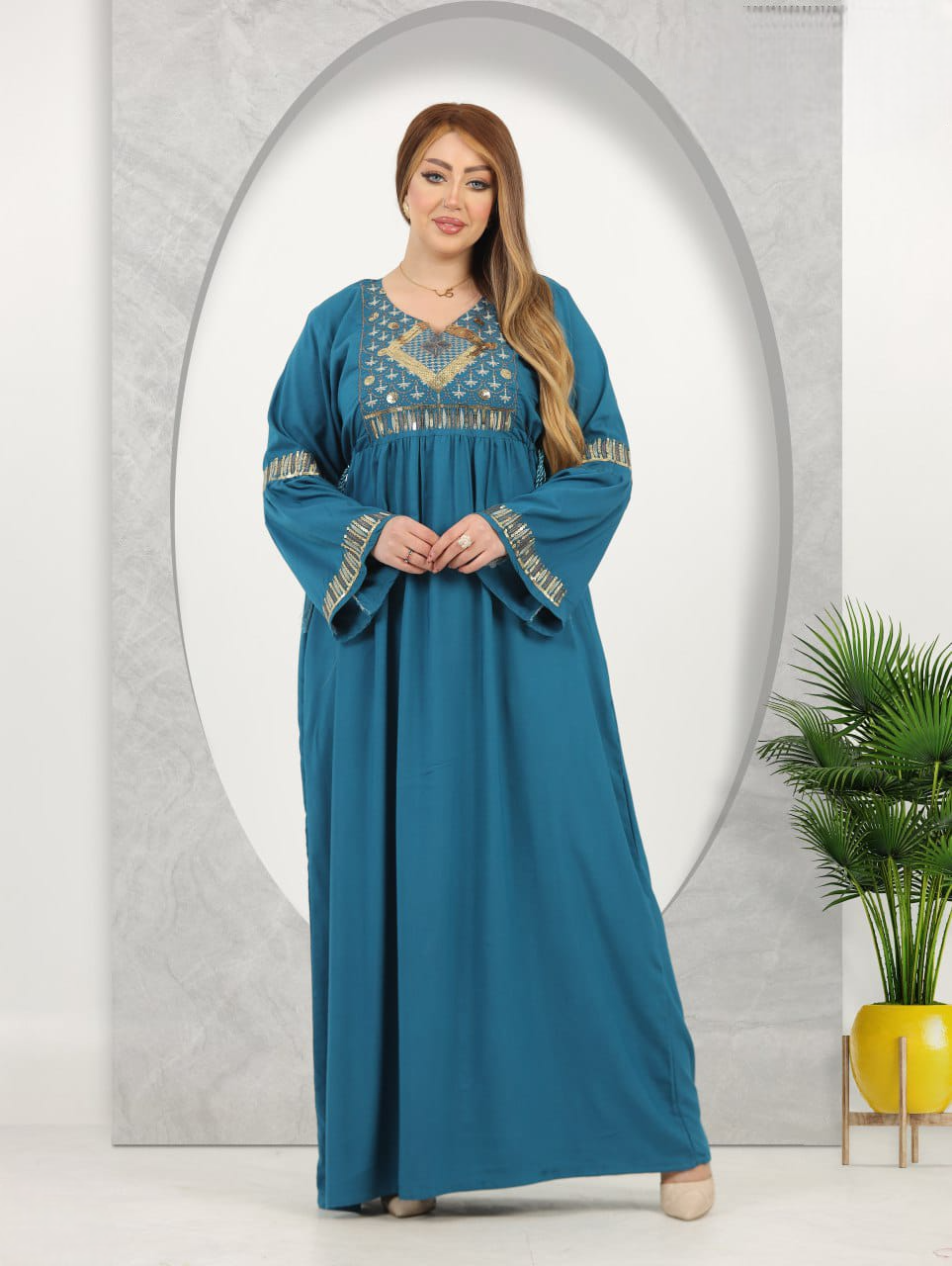 A1039 عبايه استقبال قطن كود