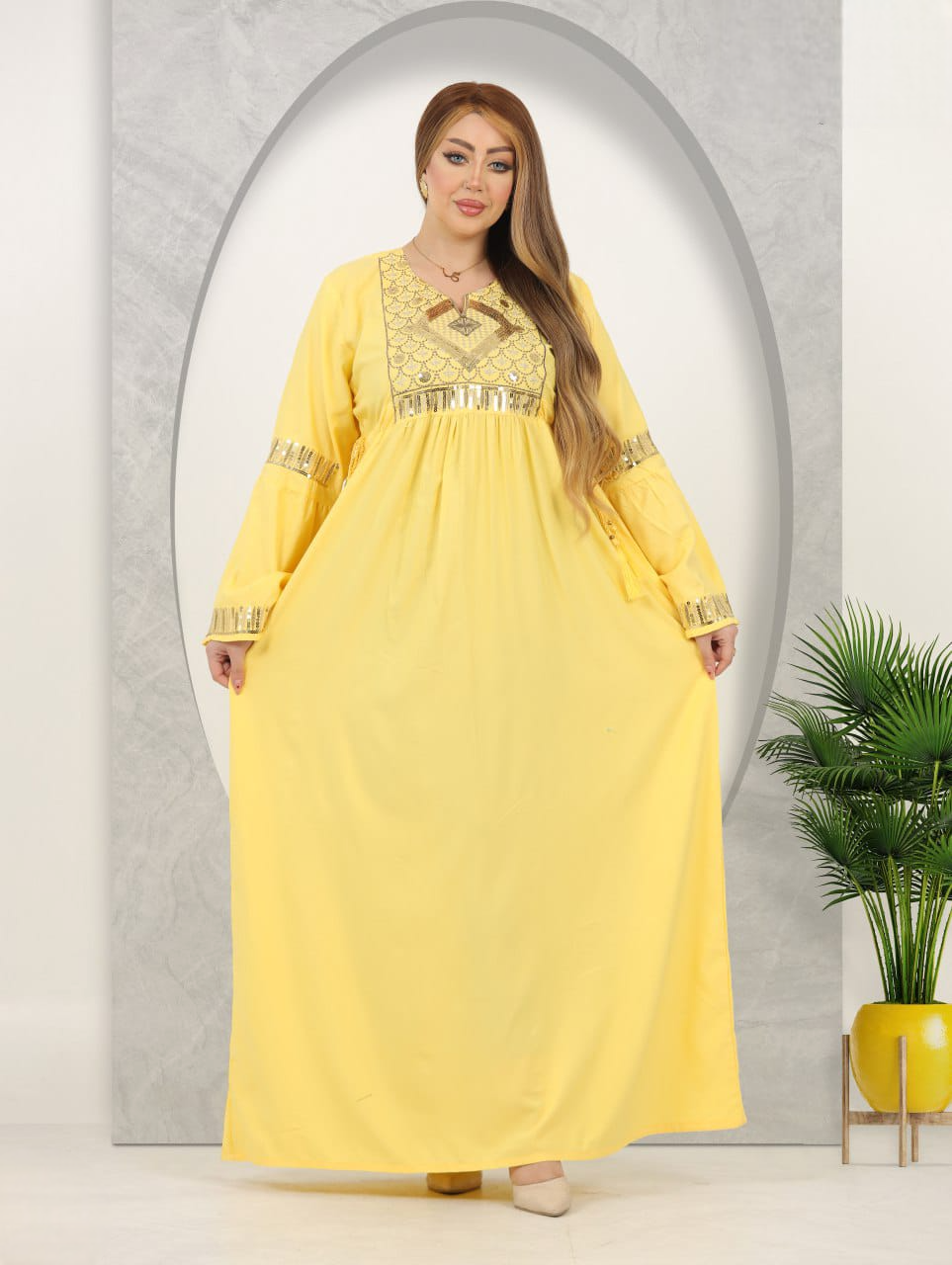 A1039 عبايه استقبال قطن كود
