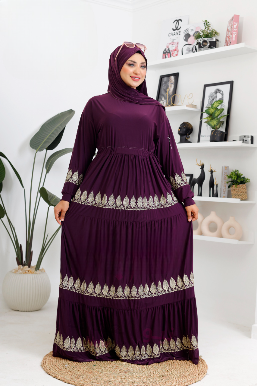 فستان محجبات زبده كود 031