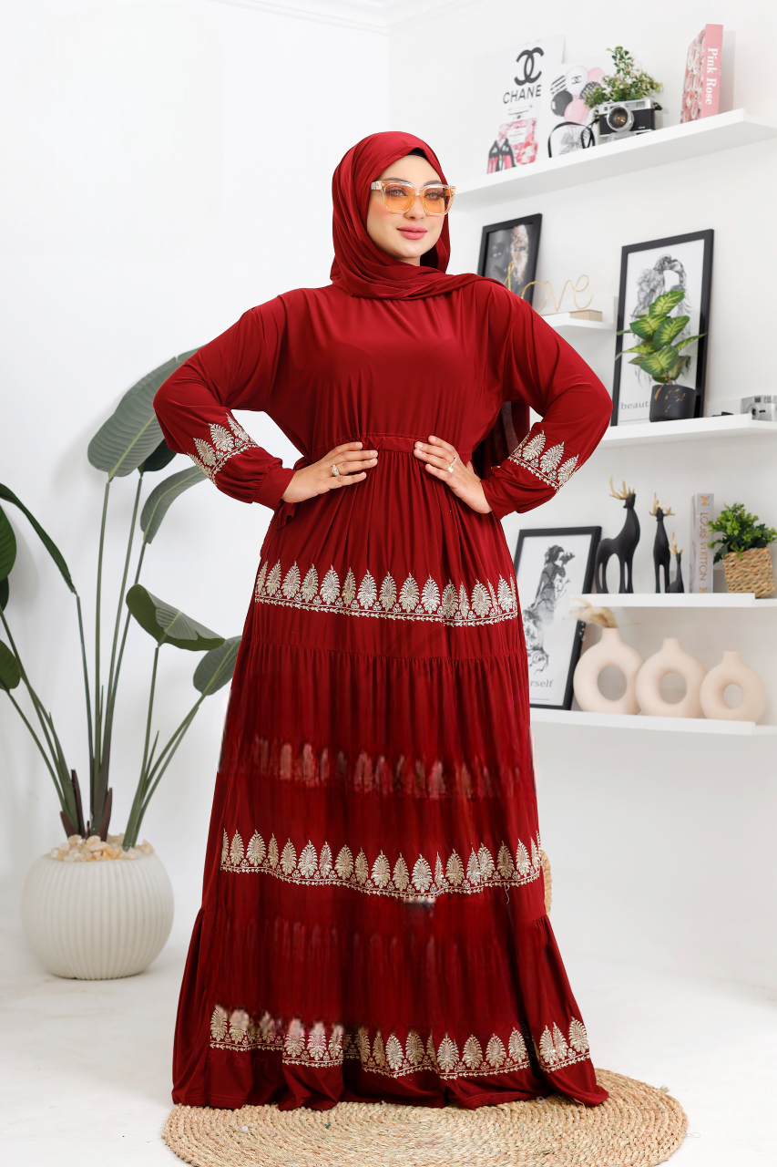 فستان محجبات زبده كود 031