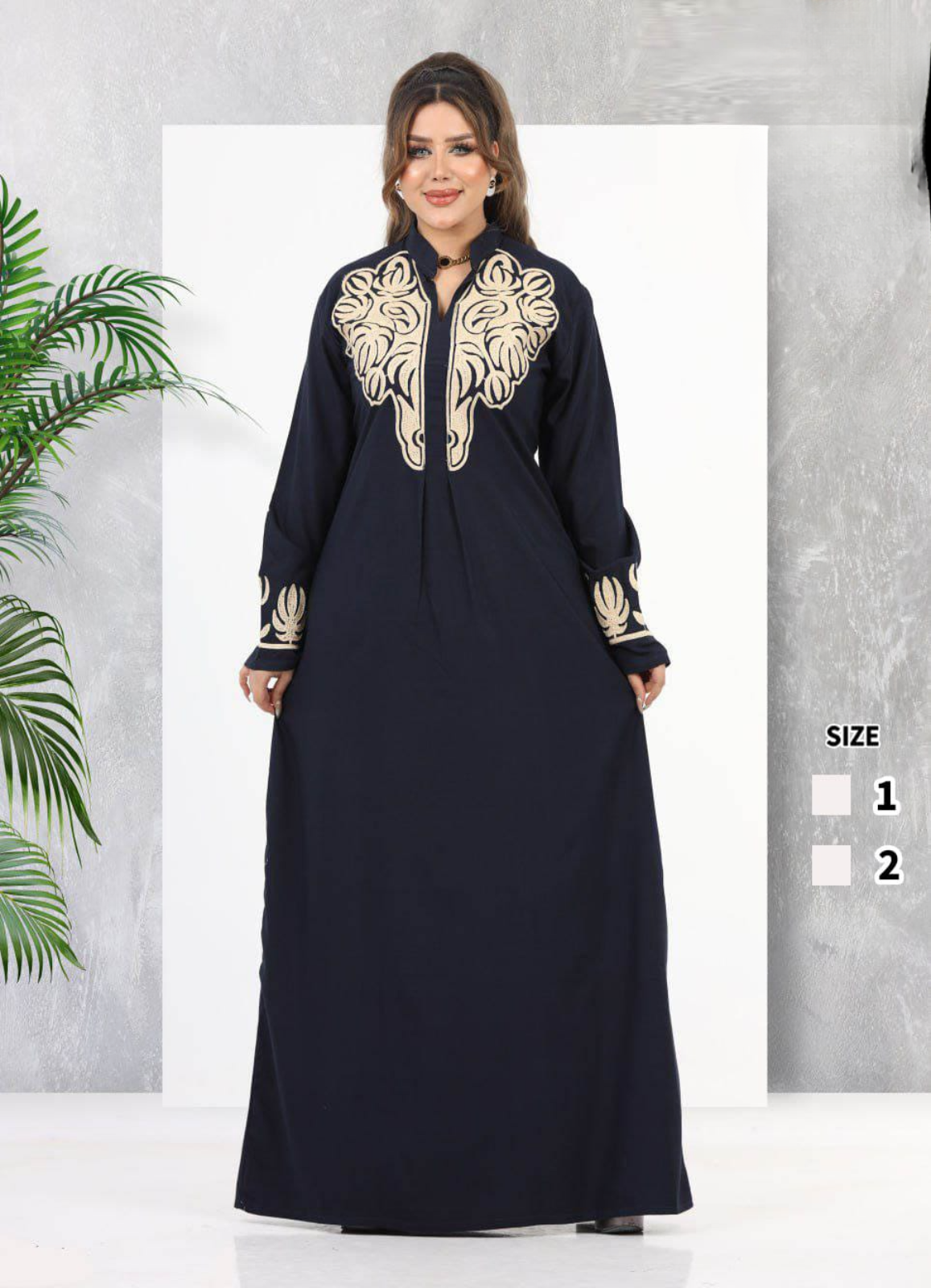 A1046 عبايه استقبال قطن كود