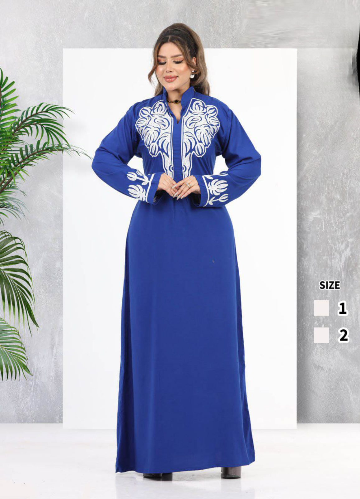 A1046 عبايه استقبال قطن كود