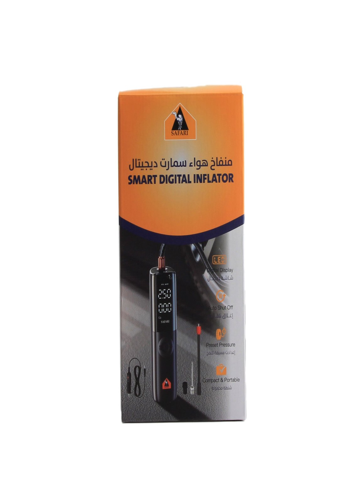 SD01 منفاخ هواء سفاري سمارت شاشة ديجتال