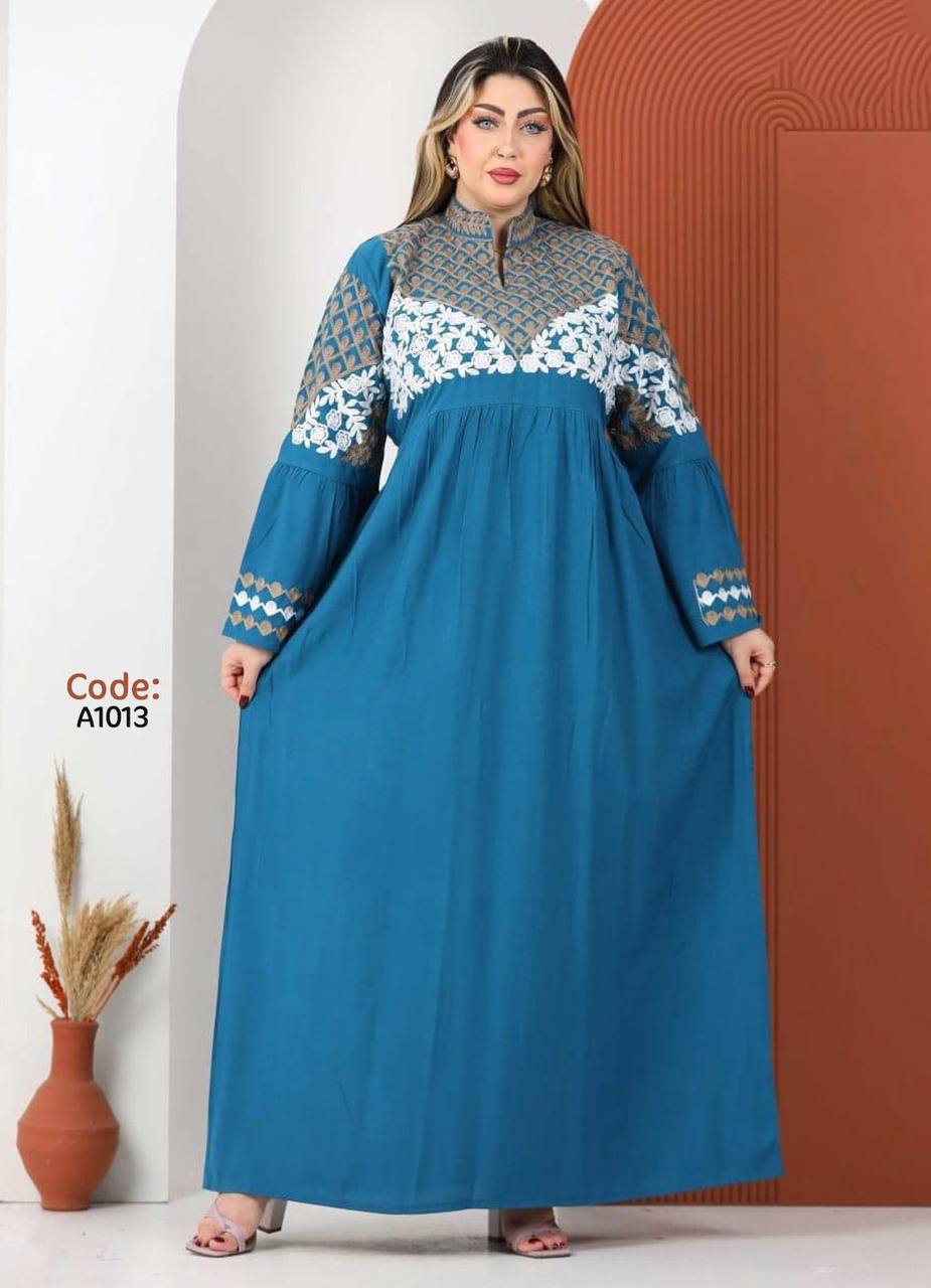 A1013 عبايه استقبال قطن كود