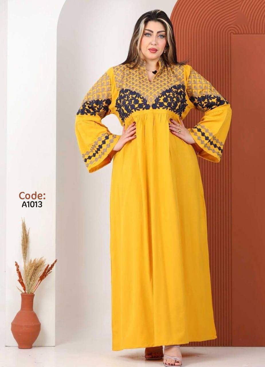 A1013 عبايه استقبال قطن كود