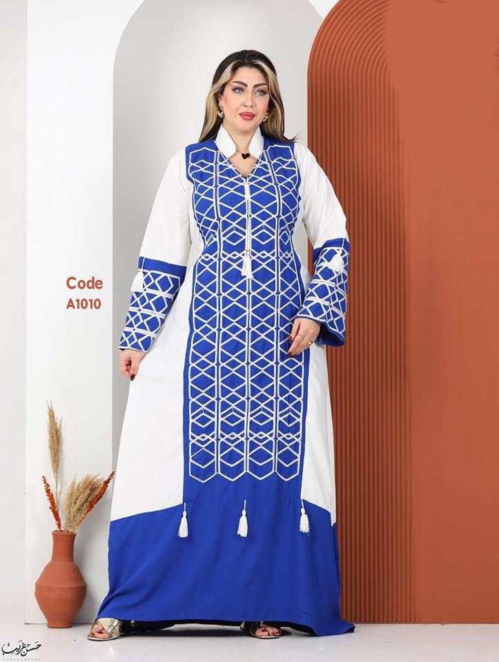 A1010 عبايه استقبال قطن كود