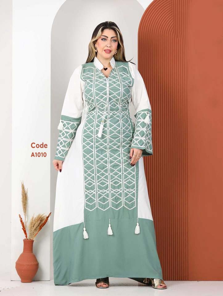 A1010 عبايه استقبال قطن كود