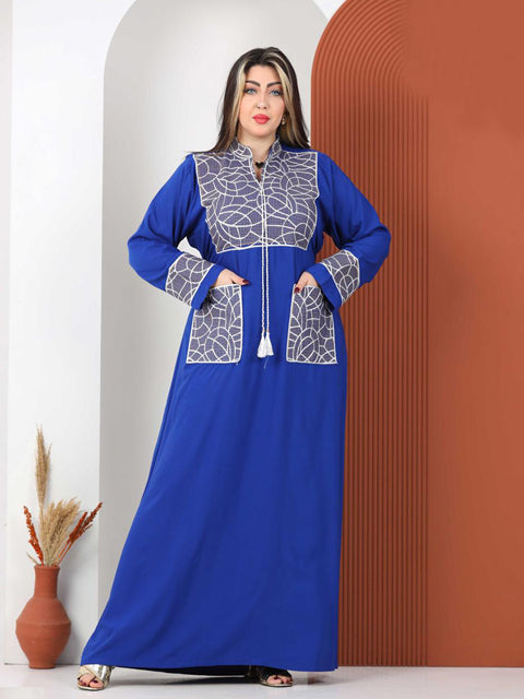 A1017 عبايه استقبال قطن كود
