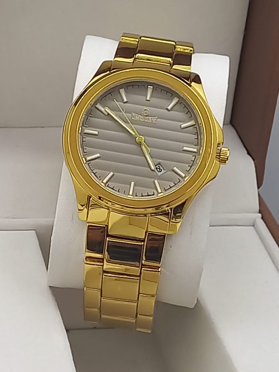 رجالي R5070 ساعة معدن مقاومة للماء