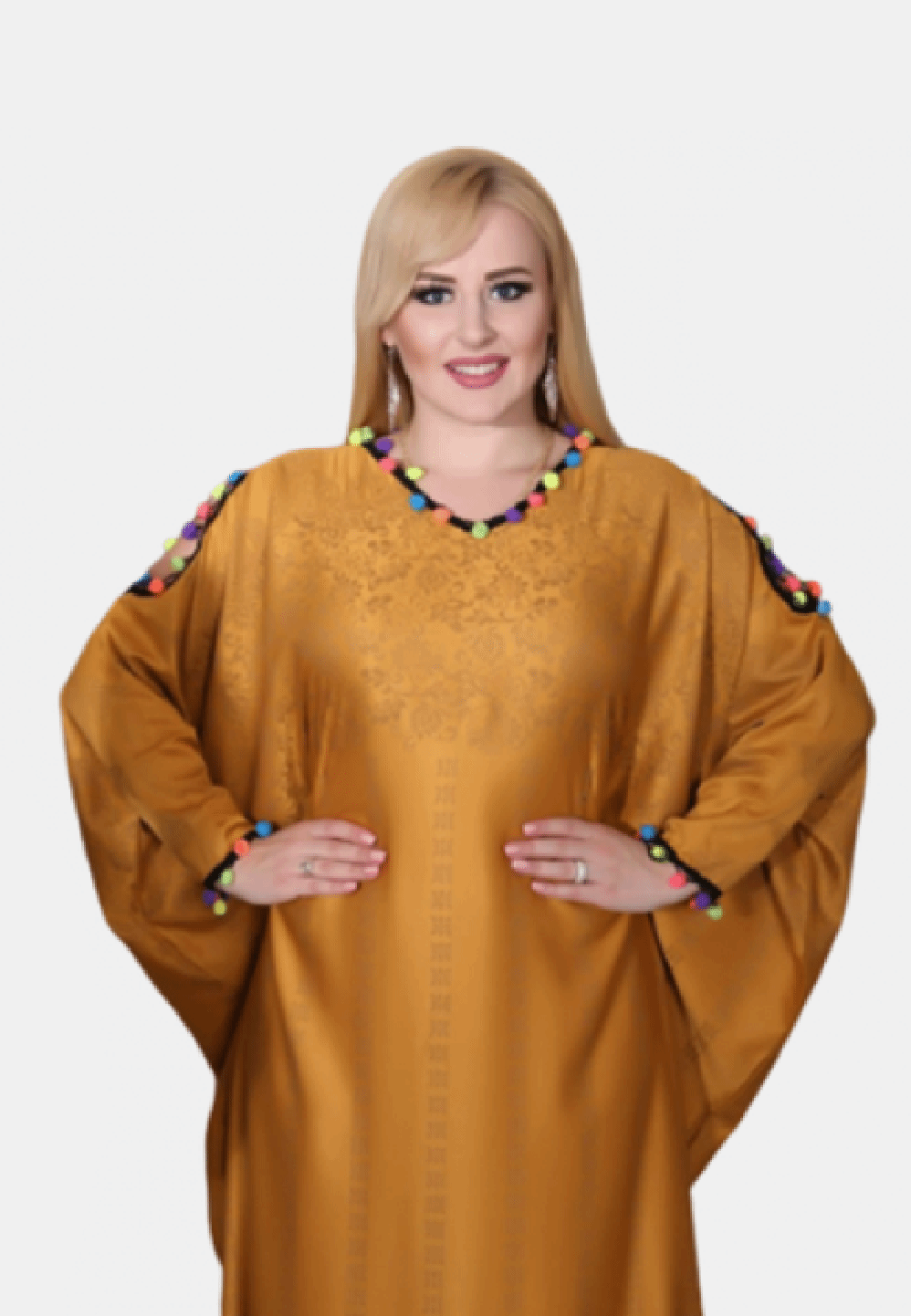 جلابية استقبال ملكة العرب 20001 ذهبي