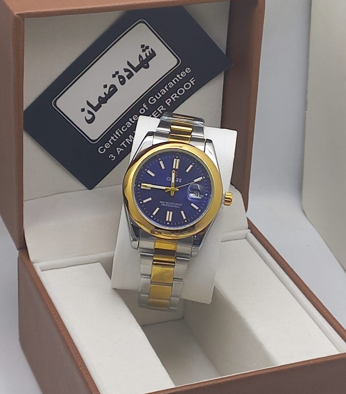 رجالي R50117ساعة معدن مقاومة للماء
