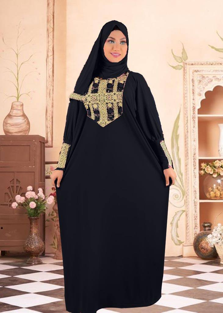 راقي فري سايز 469 اسود من لبسي