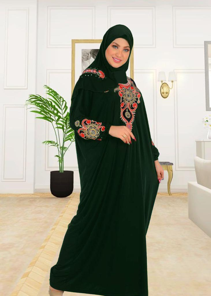راقي فري سايز 080 اخضر من لبسي