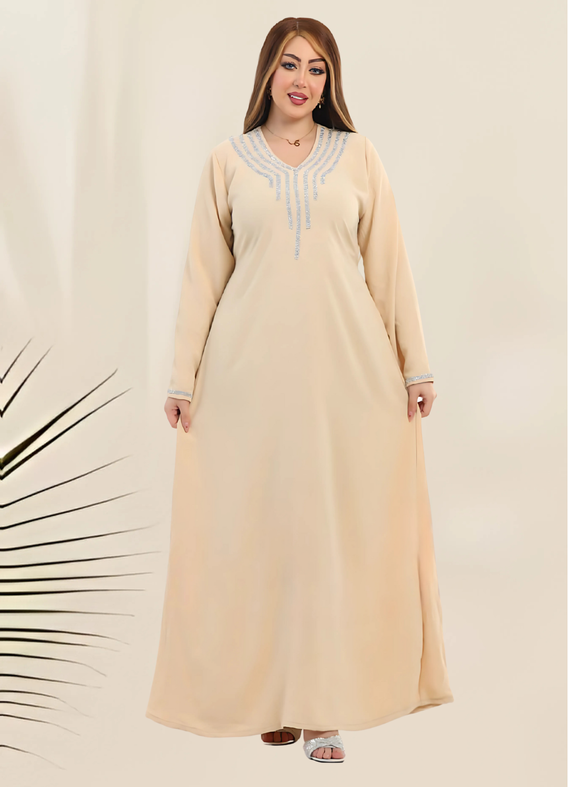 A1038 عبايه استقبال قطن  كود