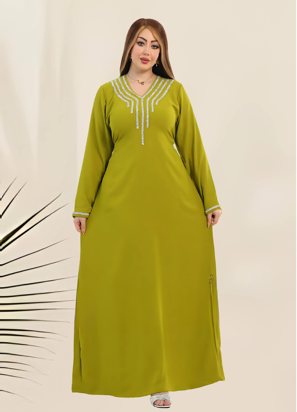 A1038 عبايه استقبال قطن  كود