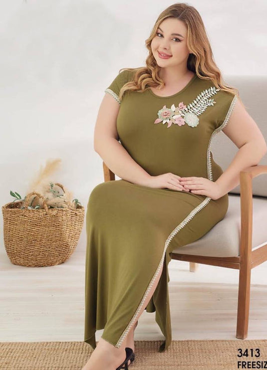 M S Y عبايه منزلي تركي صيفي 3413 من