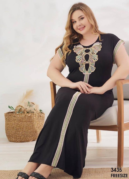 M S Y عبايه منزلي تركي صيفي 3435 من