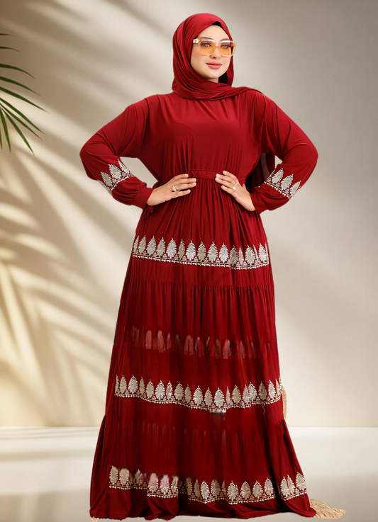 فستان محجبات زبده كود 031