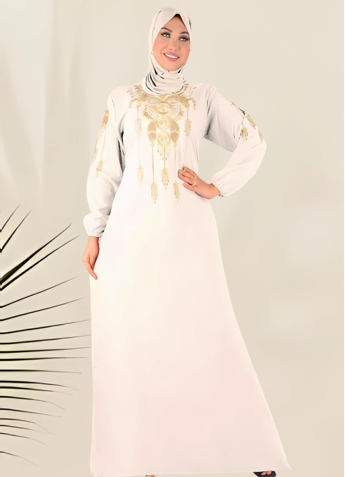 8049 عبايه استقبال قطن  كود