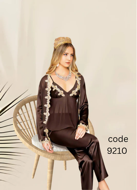 misk طقم 3 قطع تركى ساتان 9210  من
