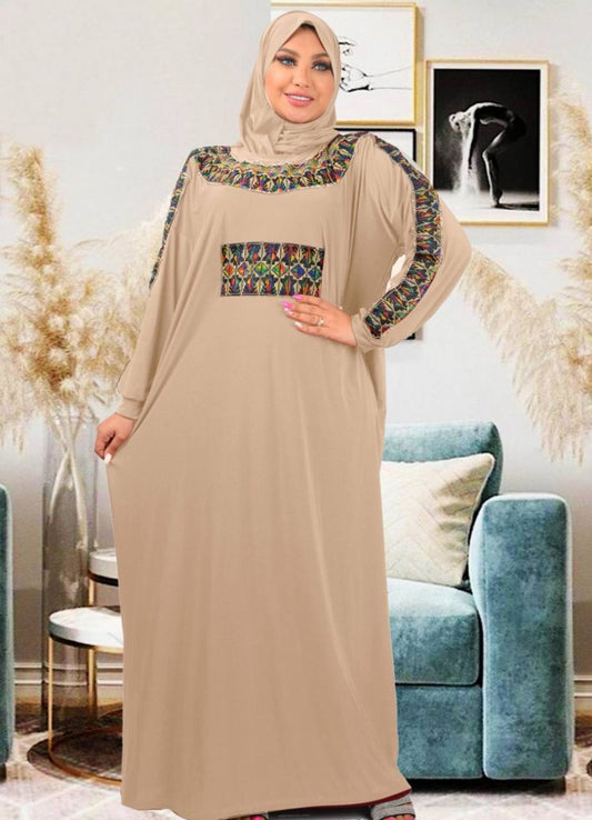 اسدال محجبات بيج 8008 من لبسي