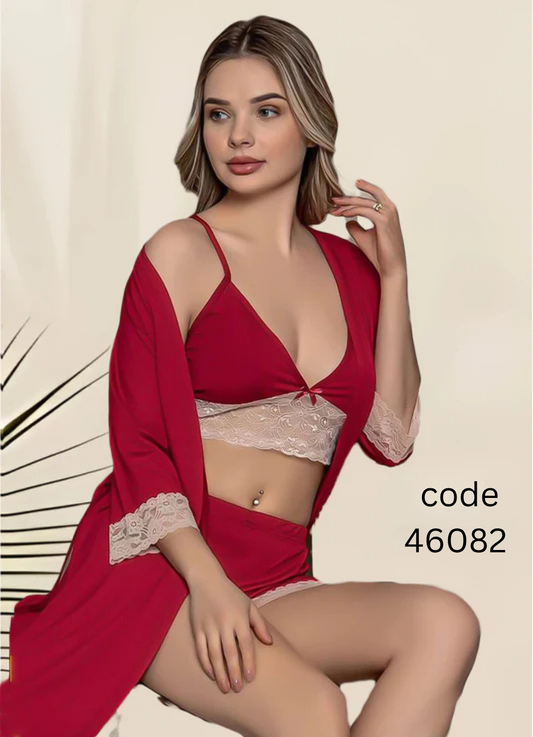 misk  طقم 3 قطع تركى قطن 46082 من