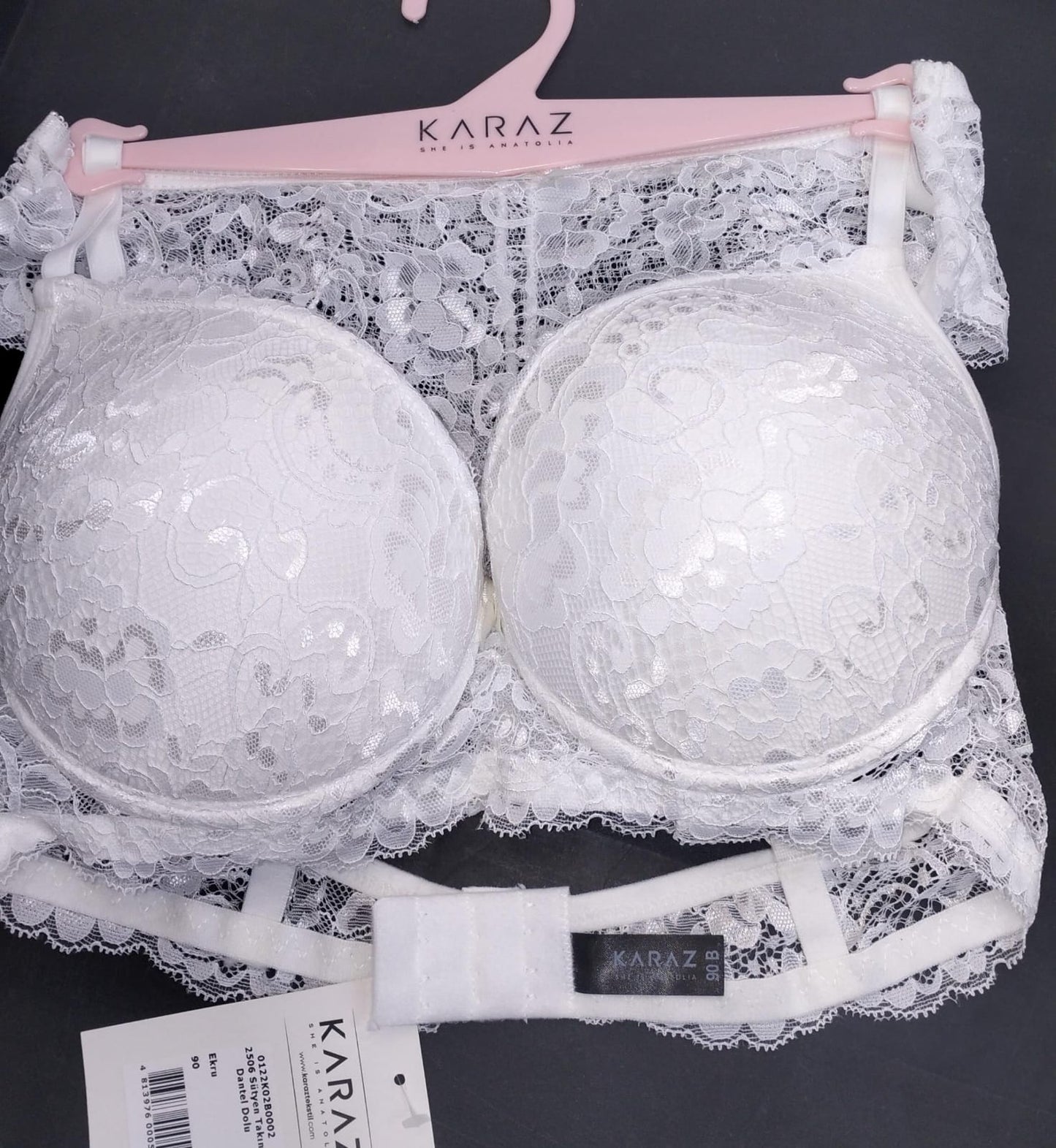 M S Y طقم داخلي اندر وبرا تركى 2506 ابيض من