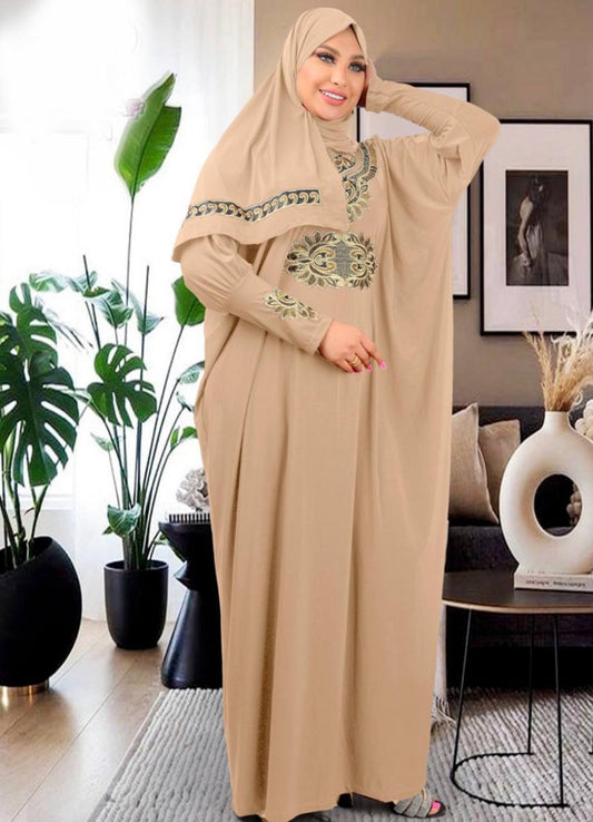 اسدال محجبات بيج 8006 من لبسي