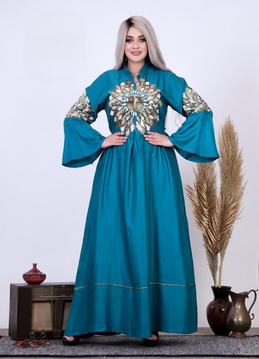 A1029 عبايه استقبال قطن  كود