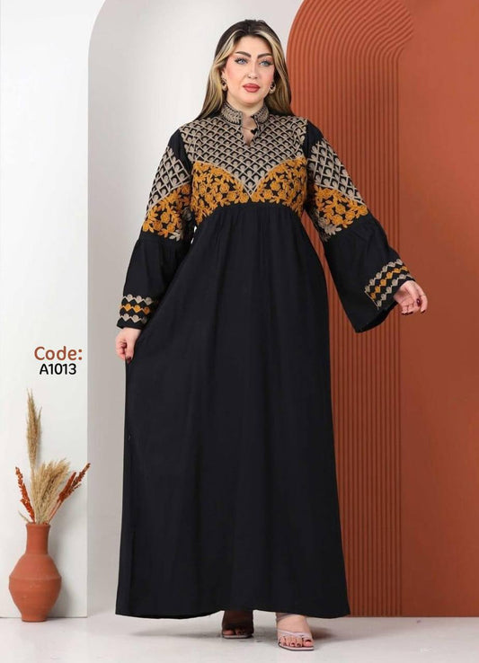 A1013 عبايه استقبال قطن  كود