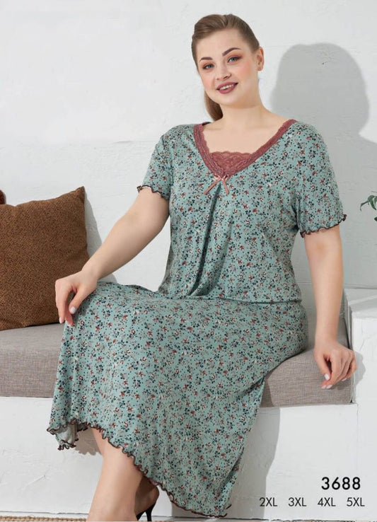 M S Y عبايه منزلي بيج سايز تركي 3688 من