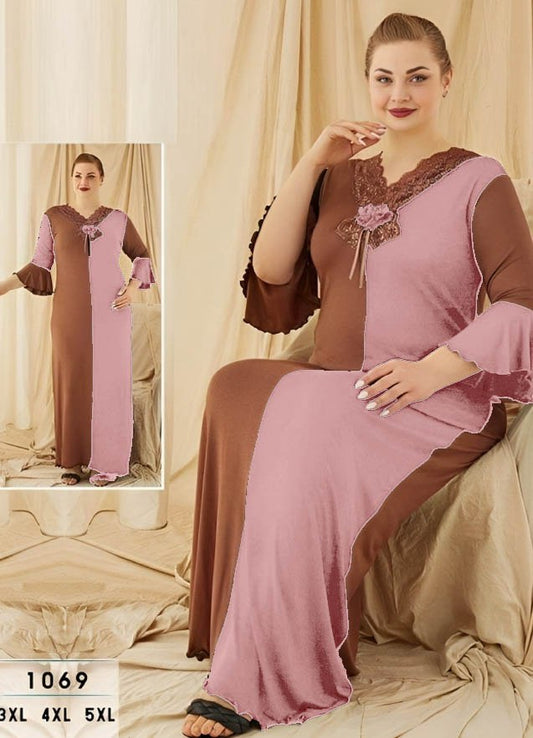 M S Y عبايه منزلي كشمير تركي صيفي 1069 من
