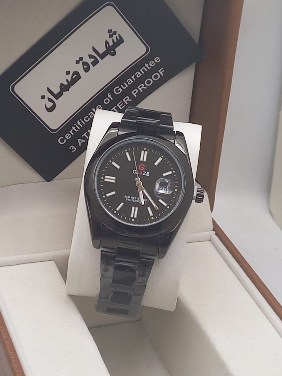رجالي R50114ساعة معدن مقاومة للماء