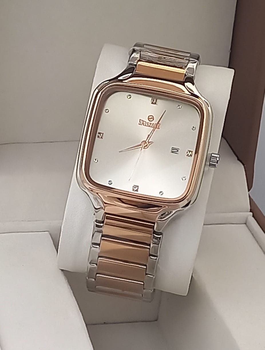رجالي R5095ساعة معدن مقاومة للماء