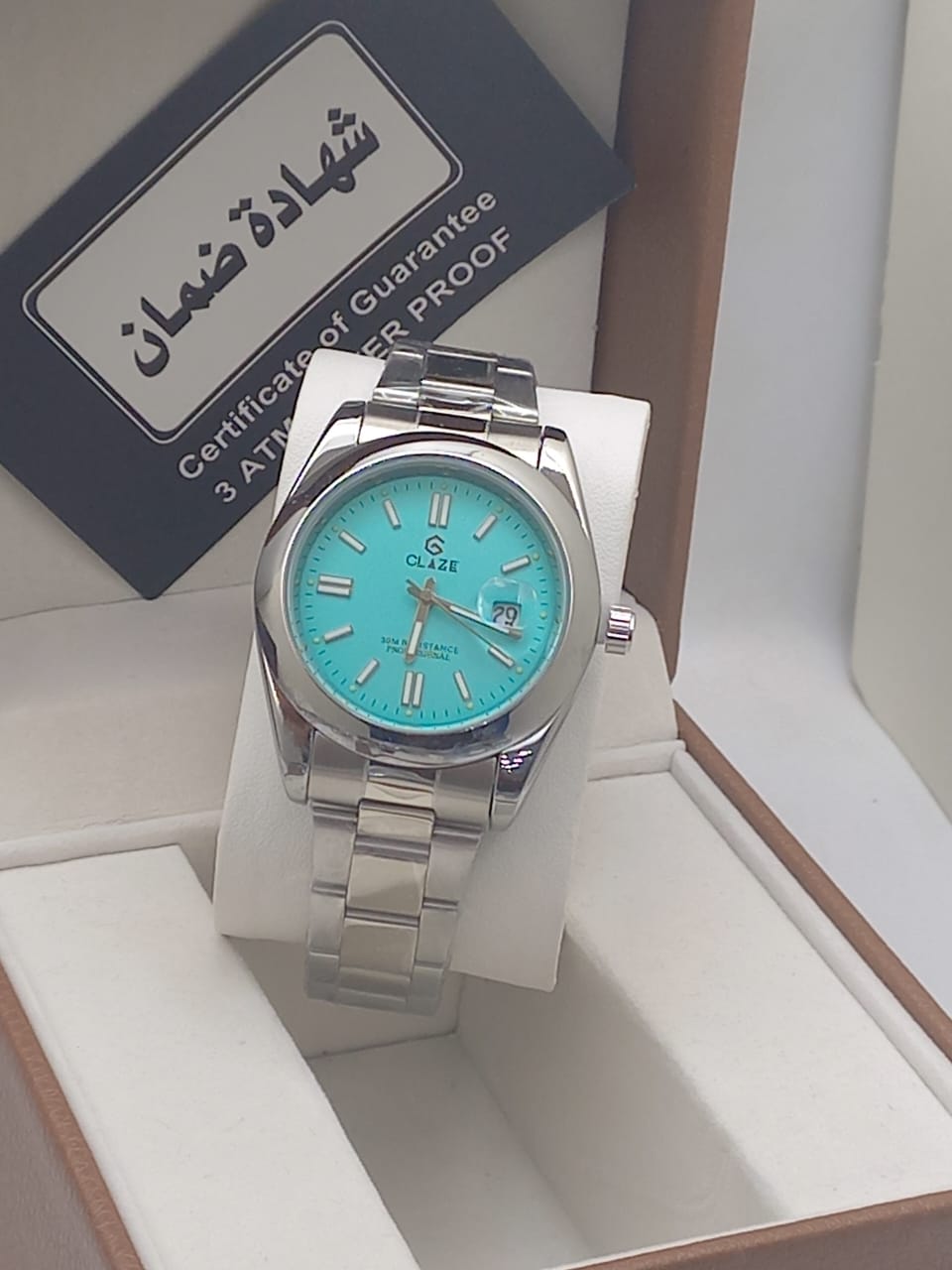 رجالي R50115ساعة معدن مقاومة للماء