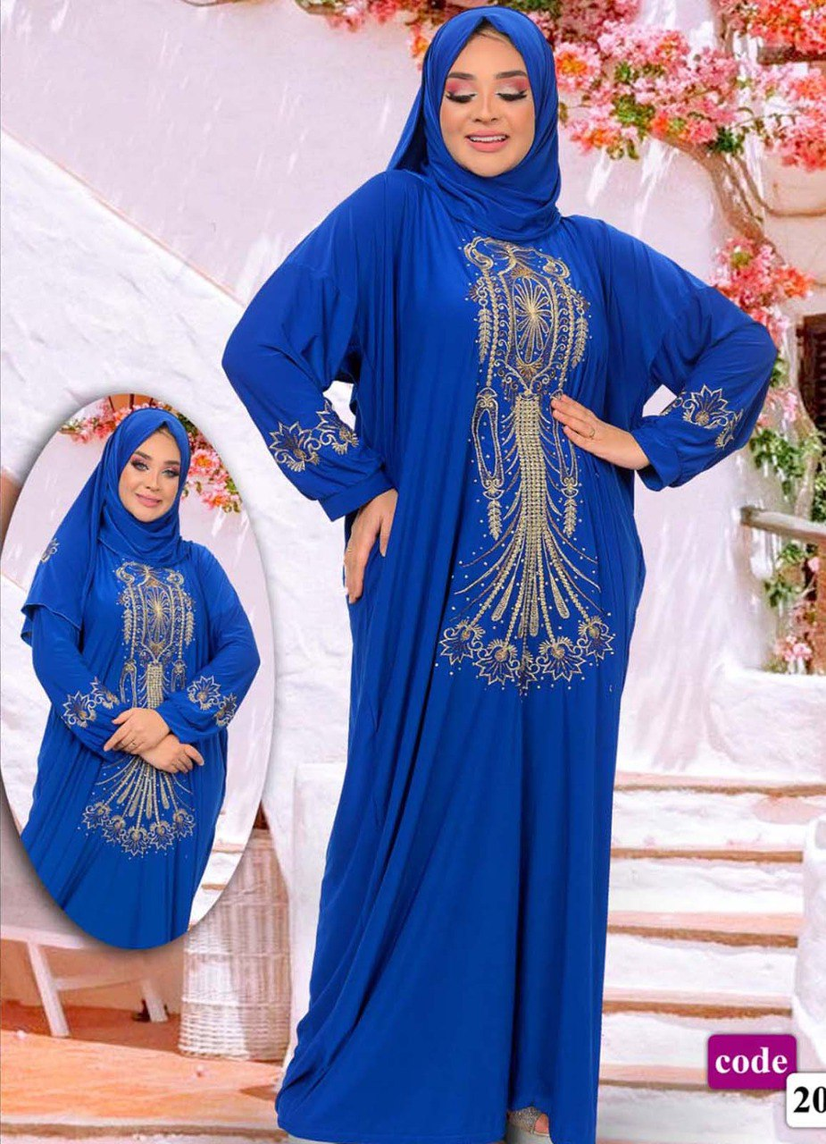 M S Y اسدال محجبات 2038 ازرق من