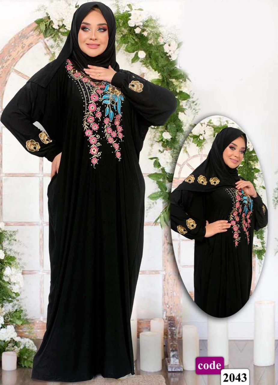 اسدال محجبات 2043 اسود من لبسي